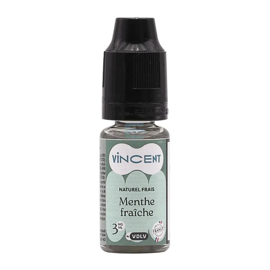 E-liquide Menthe Fraîche 10 mL - Vincent (VDLV)