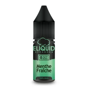 E-liquide Menthe Fraîche 10ml Eliquid France