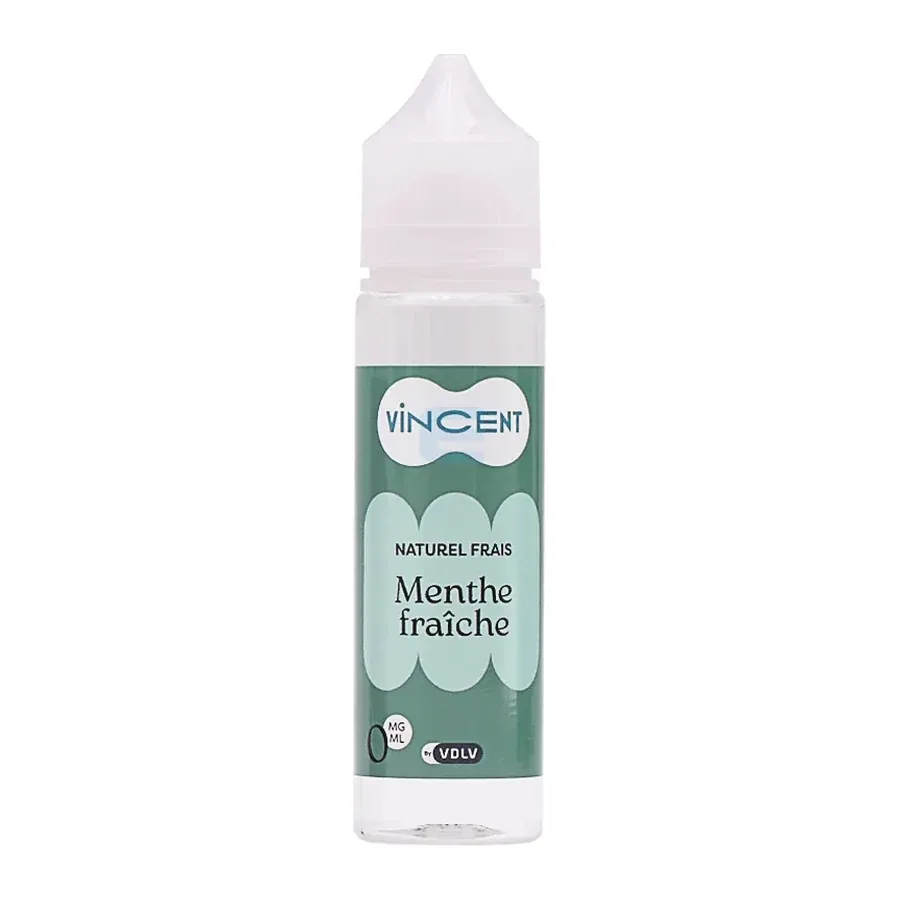 E-liquide Menthe Fraîche 50 mL - Vincent (VDLV)
