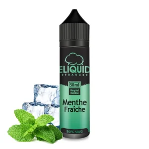 E-liquide Menthe Fraîche 50ml Eliquid France