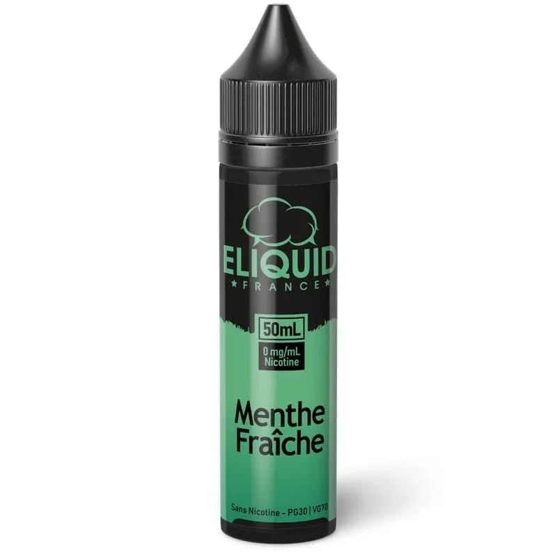 E-liquide Menthe Fraîche 50ml – Eliquid France