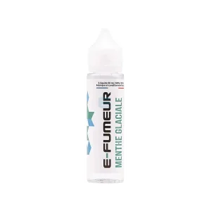 E-liquide Menthe Glaciale 50 mL - E-FUMEUR