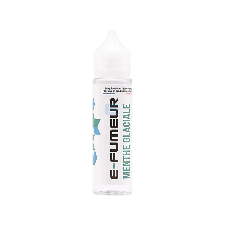 E-liquide Menthe Glaciale 50 mL - E-FUMEUR