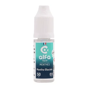 E-liquide Menthe Glaciale (50 VG) 10 mL - Alfaliquid