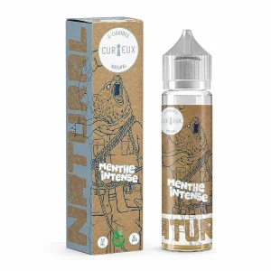 E-liquide Menthe Intense 50 mL - Natural Curieux