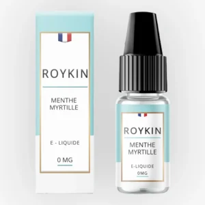 E-liquide Menthe Myrtille 10 mL - Roykin