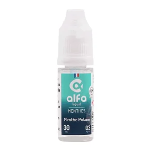 E-liquide Menthe Polaire (30 VG) 10 mL - Alfaliquid