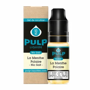 E-liquide Menthe Polaire Nic Salt 10 mL - Pulp