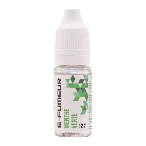 E-liquide Menthe Verte 10 mL - E-FUMEUR