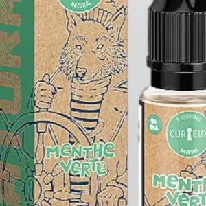 E-liquide Menthe Verte 10 mL - Natural Curieux