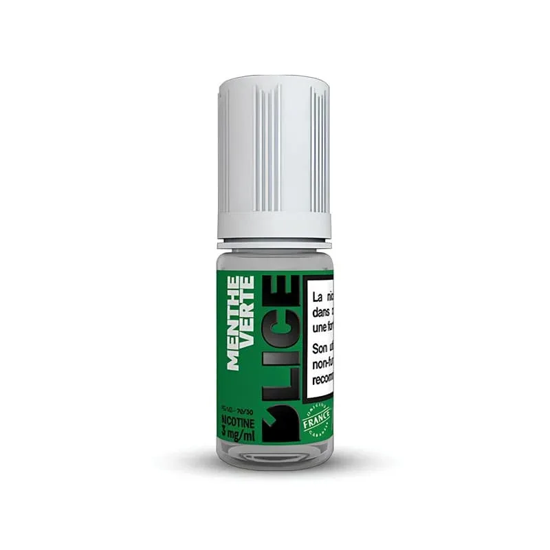 E-liquide Menthe Verte 10ml – D'LICE