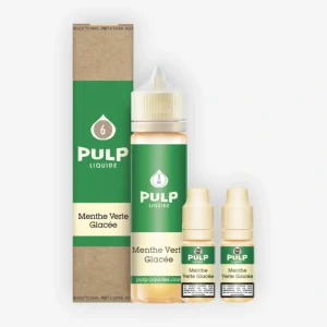 E-liquide Menthe Verte Glacée Pack 60 mL 6 mg - Pulp