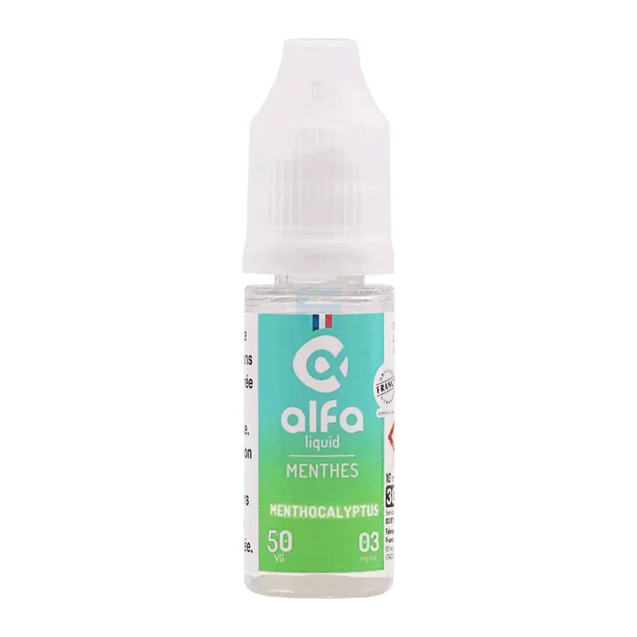 E-liquide Menthocalyptus (50 VG) 10 mL - Alfaliquid