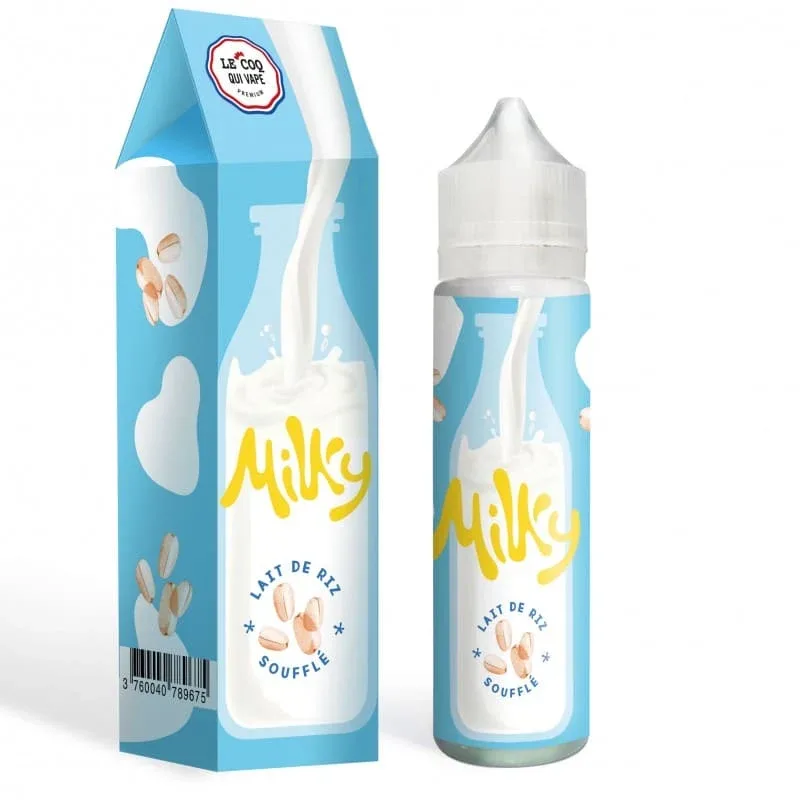 E-liquide Milky Lait de Riz Soufflé 50ml – Le Coq Qui Vape