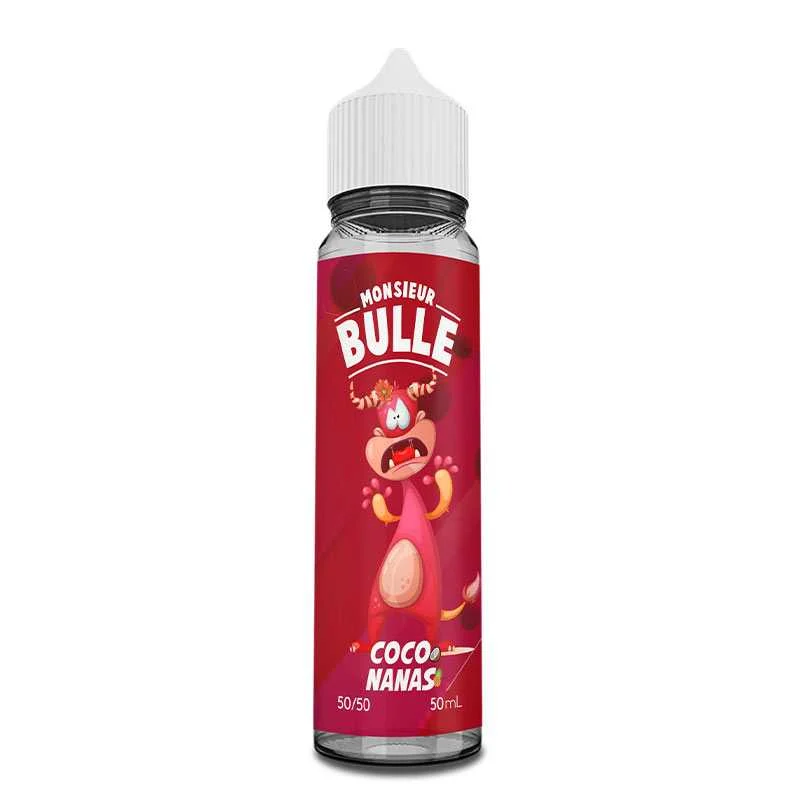 E-liquide Monsieur Bulle Coco Nanas 50ml – Liquideo