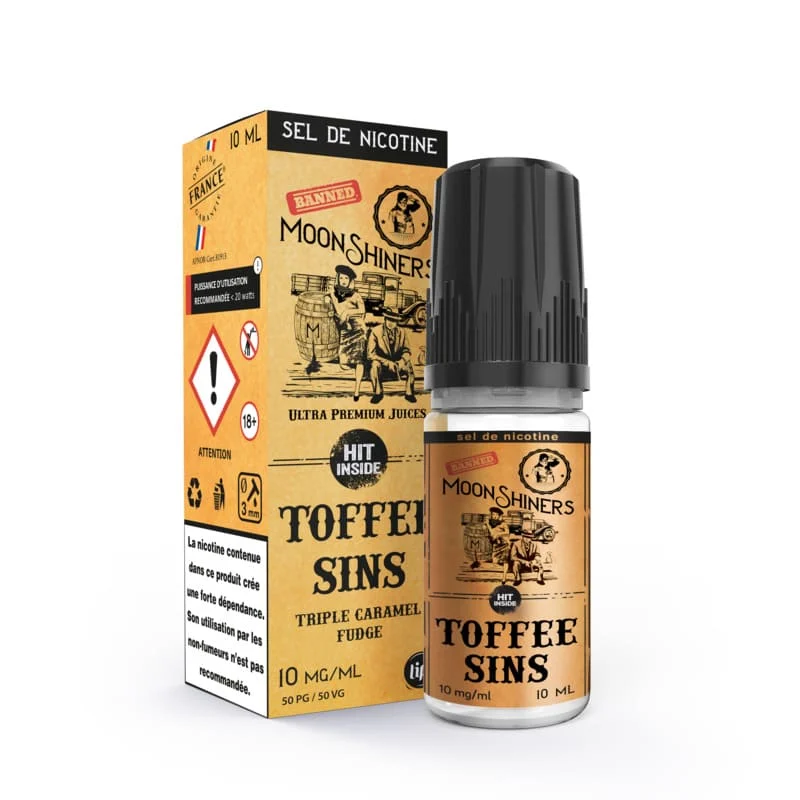 E-liquide Moonshiners Toffee Sins 10ml – Le French Liquide - Image 2