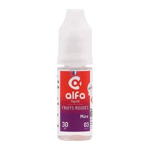 E-liquide Mûre (30 VG) 10 mL - Alfaliquid