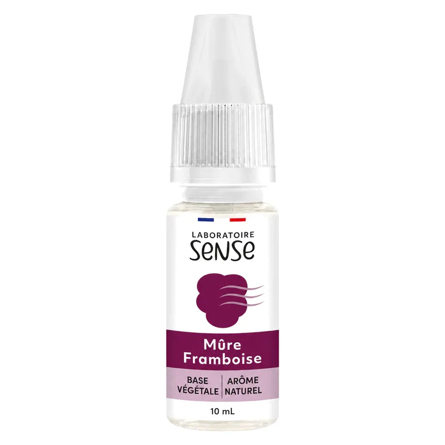 E-liquide Mûre Framboise 10 mL - Sense