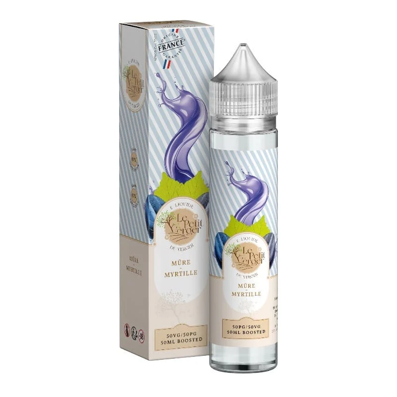 E-liquide Mure Myrtille 50ml – Le Petit Verger Savourea