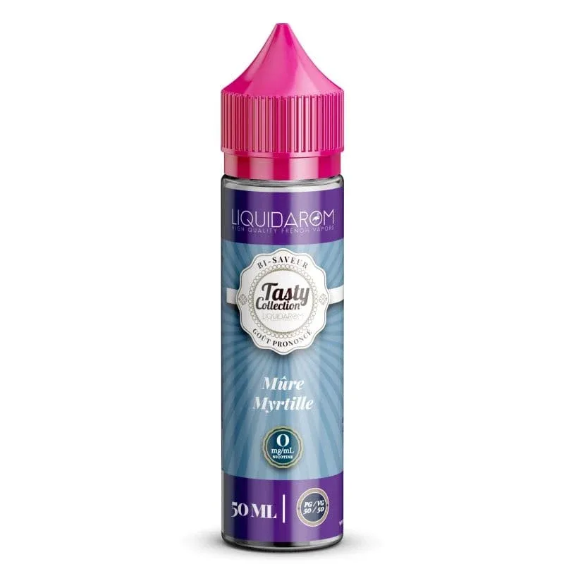 E-liquide Mûre Myrtille 50ml – Tasty Collection