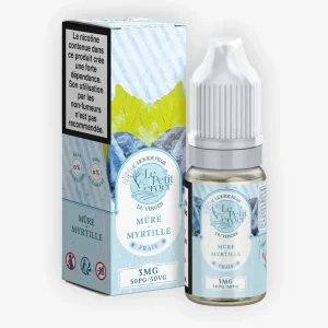 E-liquide Mure Myrtille Frais 10 mL - Le Petit Verger