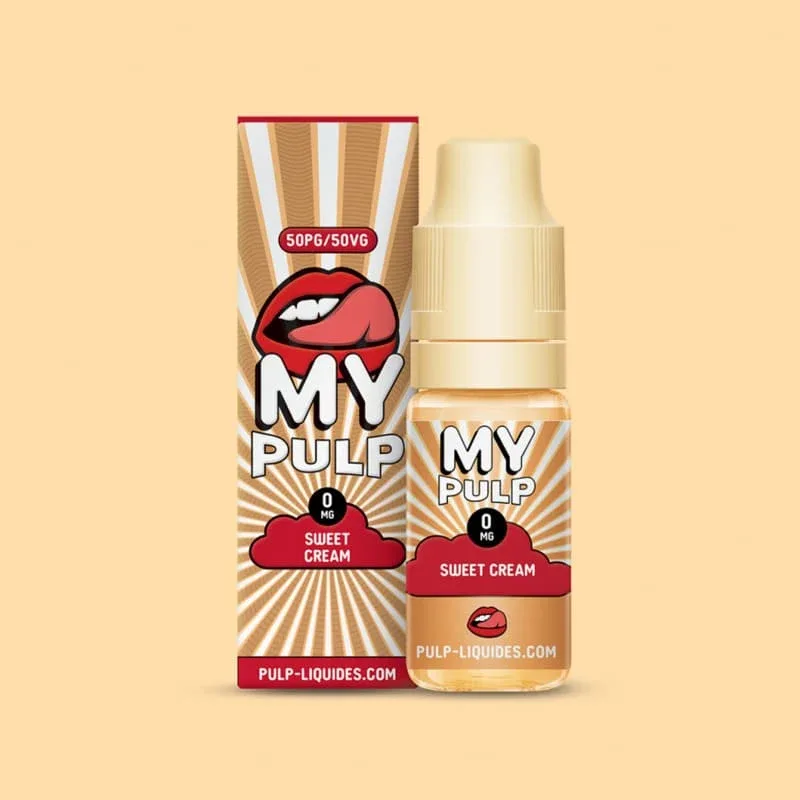 E-liquide My Pulp Sweet Cream 10ml – Pulp
