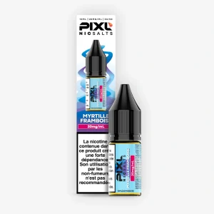E-liquide Myrtille Framboise Nic Salt 10 mL - Pixl