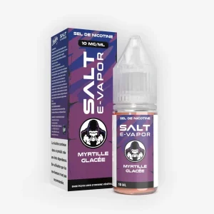 E-liquide Myrtille Glacée 10 mL - Salt E Vapor (Le French Liquide)