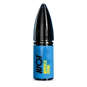 E-liquide Myrtille Pêche Nic Salt 10 mL - Riot