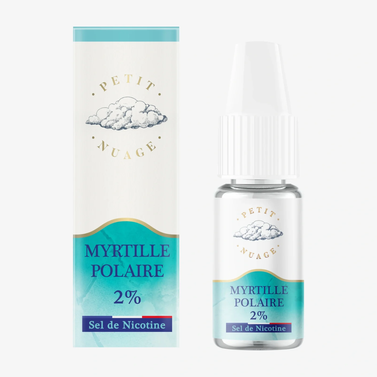E-liquide Myrtille Polaire Nic Salt 10 mL - Petit Nuage