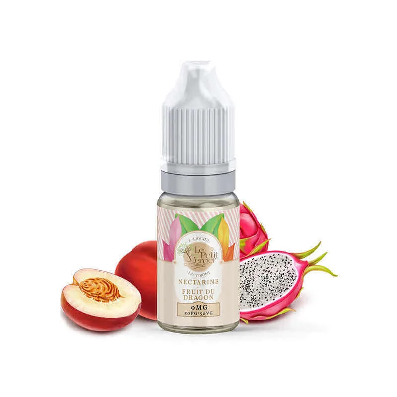 E-liquide Nectarine & Fruit du Dragon 10ml – Le Petit Verger Savourea