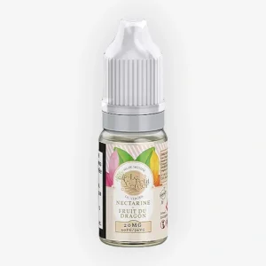 E-liquide Nectarine Fruit du Dragon Nic Salt 10 mL 20 mg - Le Petit Verger Savourea