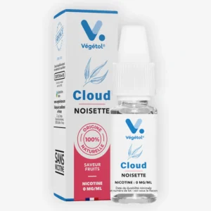 E-liquide Noisette 10 mL - Végétol Cloud