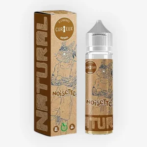 E-liquide Noisette 50 mL - Natural Curieux