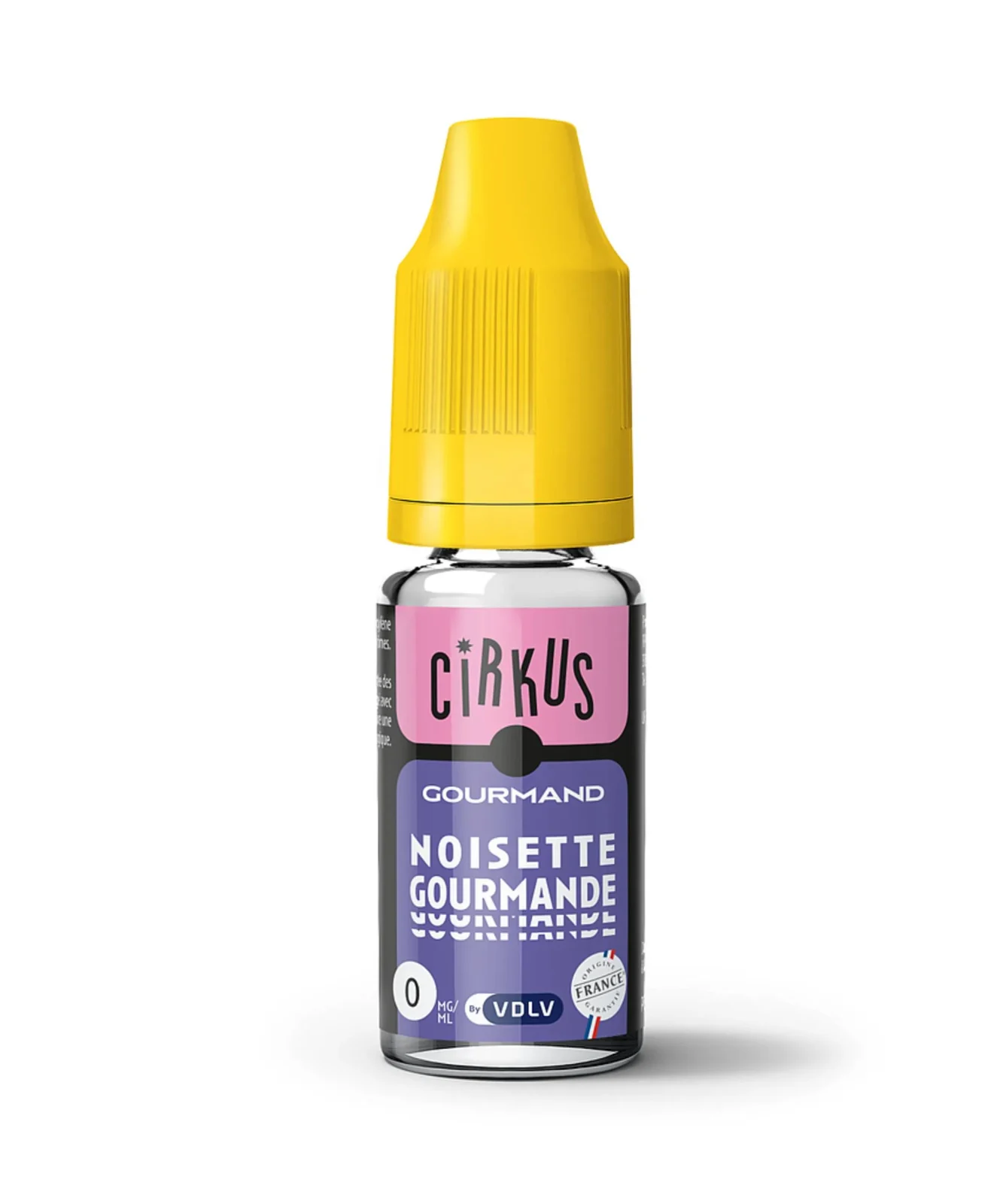 E-liquide Noisette Gourmande 10 mL - Cirkus VDLV