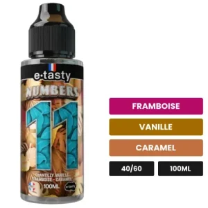 E-liquide Numbers 11 100 ml de E.Tasty à 12,49 €