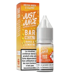 E-liquide Orange & Clementine Nic Salt 10 mL - Just Juice