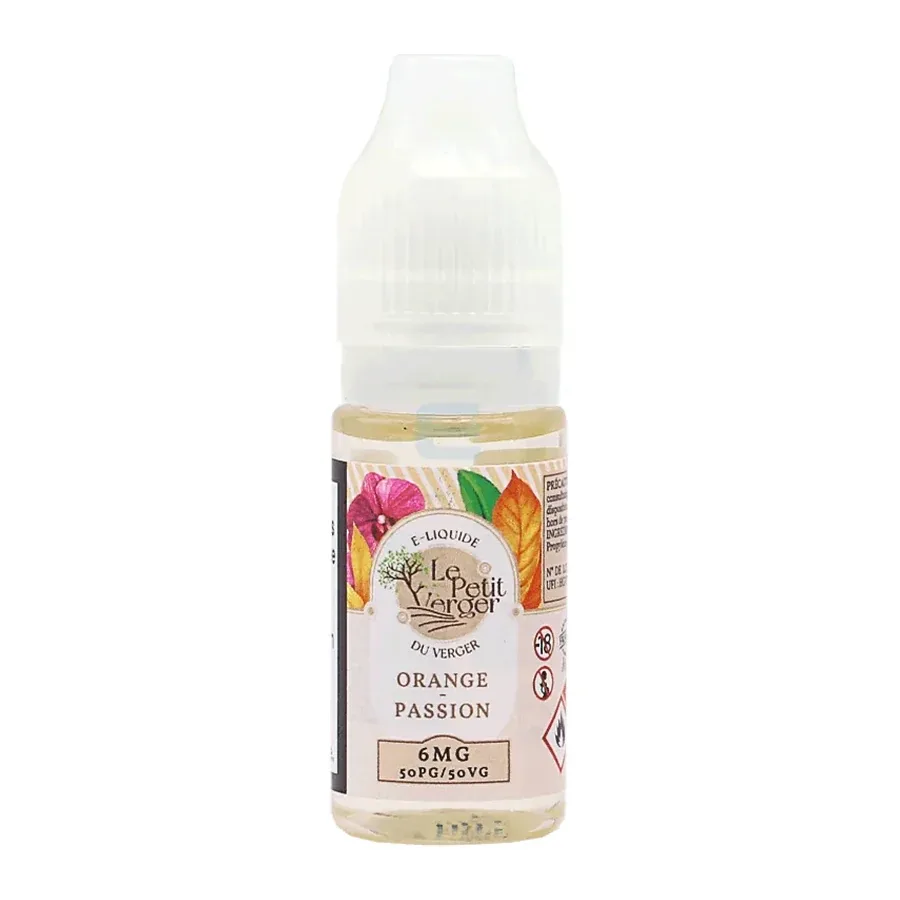 E-liquide Orange Passion 10 mL - Le Petit Verger