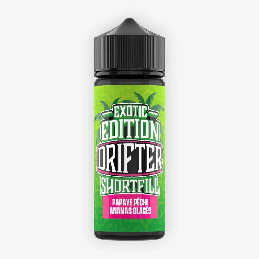 E-liquide Papaye Pêche Ananas Glacés 100 mL - Exotic Edition Drifter