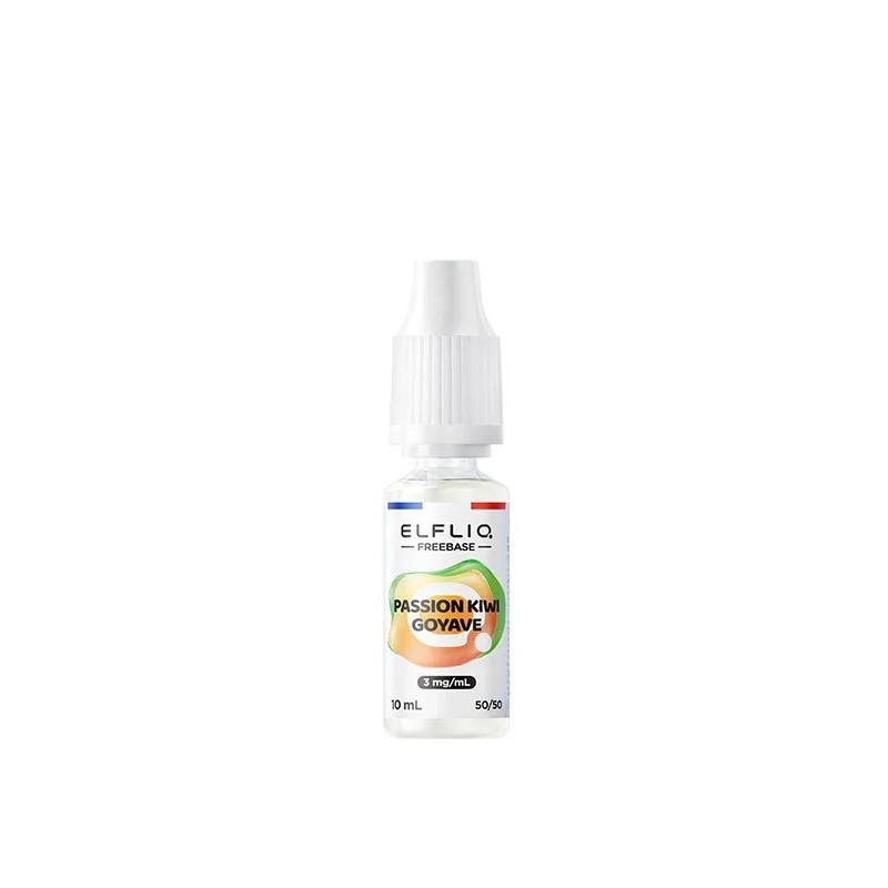 E-liquide Passion Kiwi Goyave 10ml – Elfliq Freebase Elfbar