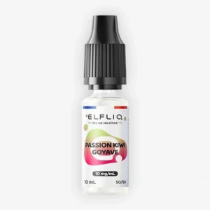 E-liquide Passion Kiwi Goyave Nic Salt 10 mL - Elfliq Made in France