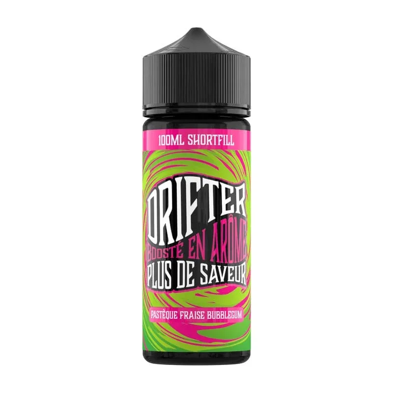 E-liquide Pastèque Fraise Bubblegum 100ml – Drifter