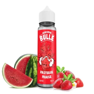 E-liquide Pastèque Fraise Monsieur Bulle 50ml