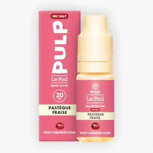 E-liquide Pastèque Fraise Nic Salt 10 mL - Pulp Le Pod