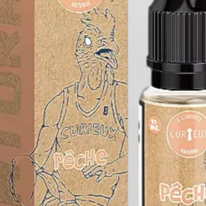 E-liquide Pêche 10 mL - Natural Curieux