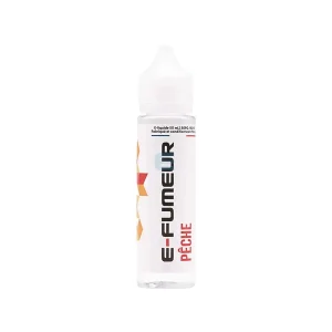 E-liquide Pêche 50 mL - E-FUMEUR