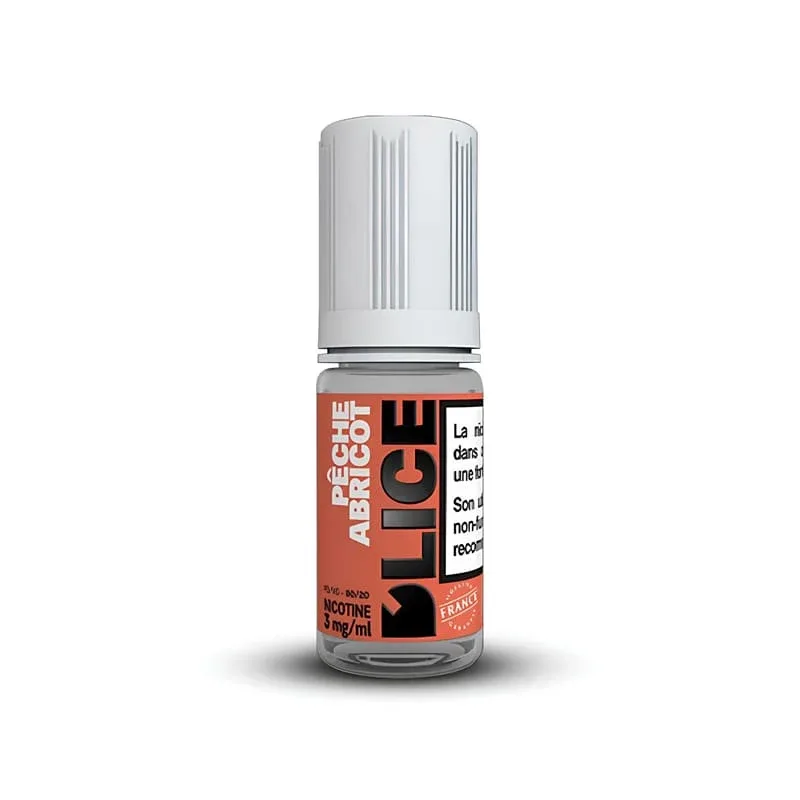 E-liquide Pêche Abricot 10ml – D'LICE