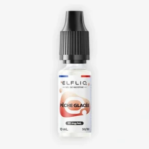 E-liquide Pêche Glacée Nic Salt 10 mL - Elfliq Made in France