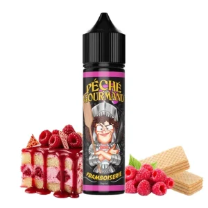 E-liquide Péché Gourmand Framboiserie 50ml O'Jlab Liquidelab