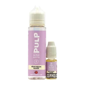 E-liquide Pêche Melon Glacés 60 mL - Pulp Le Pod